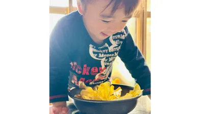 子供も大喜び！さつまいもチップス