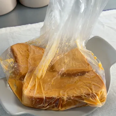 焼くだけでふわふわ食感に