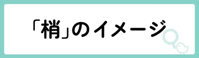 「梢」の意味や由来は?名前に込められる思いや名付けの例を紹介!
