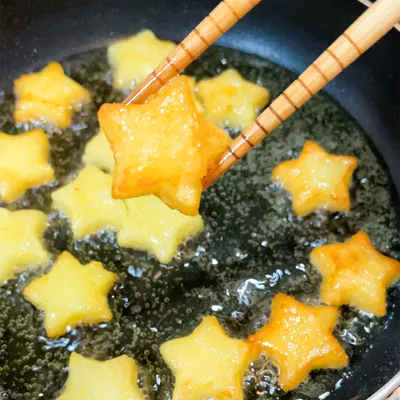 七夕にぴったり!お星さま型のカリカリポテトの作り方