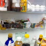 100均グッズ 冷蔵庫のスッキリ収納
