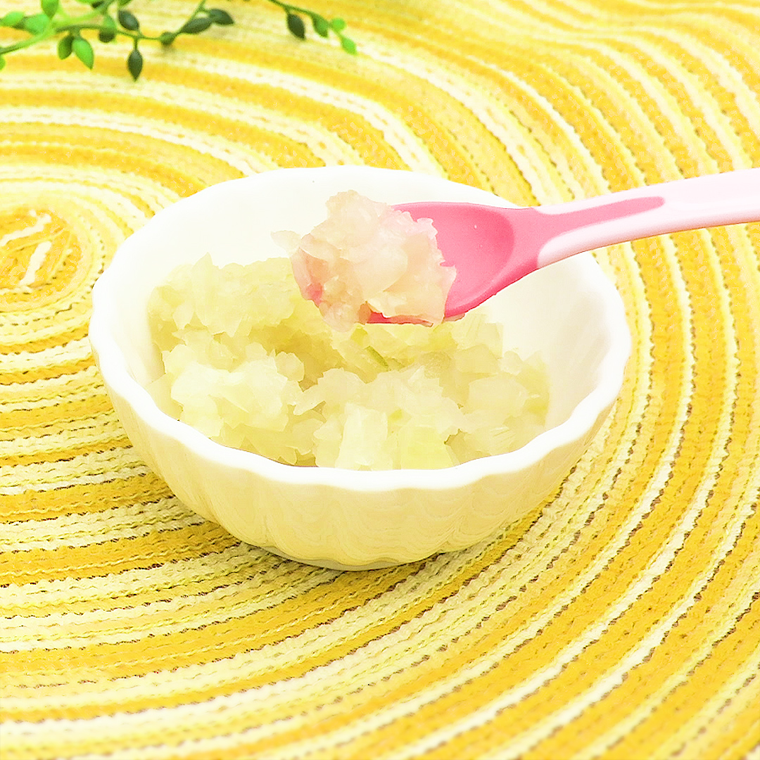 玉ねぎの離乳食｜中期（生後7〜8ヶ月頃）のレシピ・作り方・保存方法