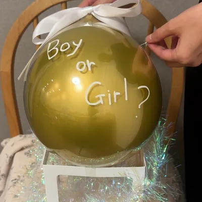 たった300円でできる！100均アイテムで作る性別発表バルーンの作り方