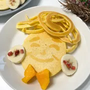 パスタみたいな おもしろパンケーキ