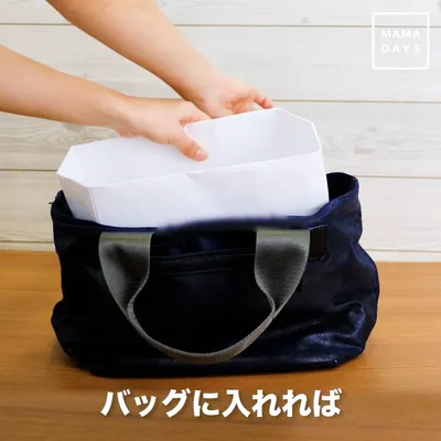 バッグに入れれば