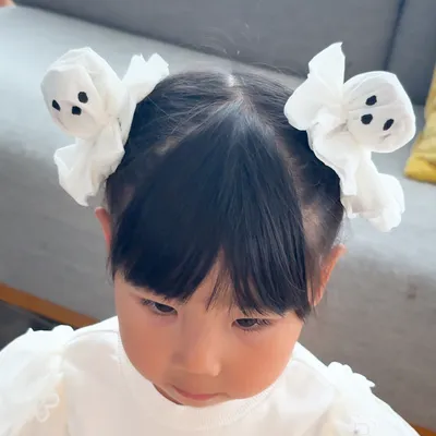 家にあるもので楽しくハロウィンヘアを