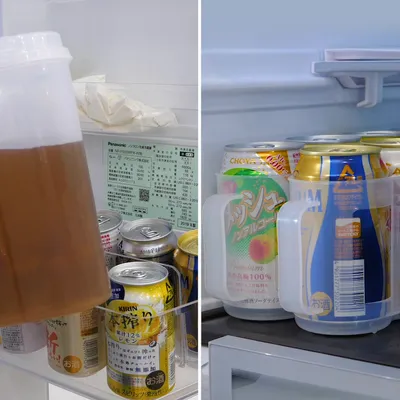 縦にも横にも ダイソーの缶収納