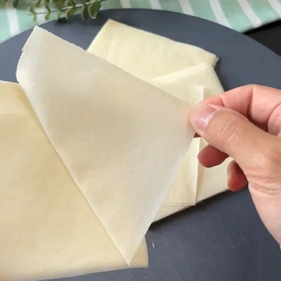 春巻きの皮で作る簡単チョコシガレット