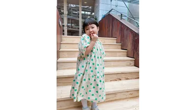 カット後の娘。代官山のサロンで可愛く仕上げてもらいました